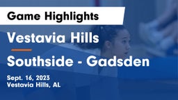 Vestavia Hills  vs Southside  - Gadsden Game Highlights - Sept. 16, 2023