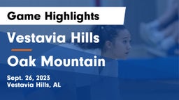 Vestavia Hills  vs Oak Mountain  Game Highlights - Sept. 26, 2023