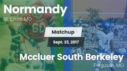 Matchup: Normandy  vs. Mccluer South Berkeley 2017