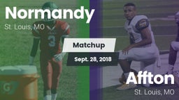 Matchup: Normandy  vs. Affton  2018