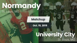 Matchup: Normandy  vs. University City  2019
