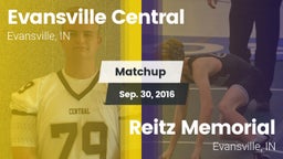 Matchup: Evansville Central H vs. Reitz Memorial  2016