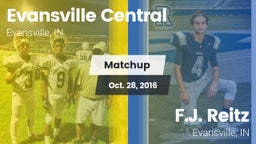 Matchup: Evansville Central H vs. F.J. Reitz  2016