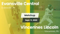 Matchup: Evansville Central H vs. Vincennes Lincoln  2020