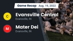 Recap: Evansville Central  vs. Mater Dei  2022