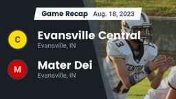 Recap: Evansville Central  vs. Mater Dei  2023