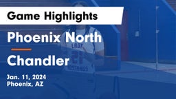 Phoenix North  vs Chandler  Game Highlights - Jan. 11, 2024