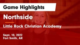 Northside  vs Little Rock Christian Academy  Game Highlights - Sept. 10, 2022