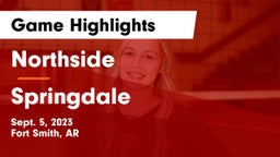 Northside  vs Springdale  Game Highlights - Sept. 5, 2023
