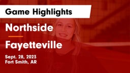 Northside  vs Fayetteville  Game Highlights - Sept. 28, 2023
