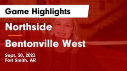 Northside  vs Bentonville West  Game Highlights - Sept. 30, 2023