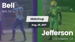 Matchup: Bell  vs. Jefferson  2017