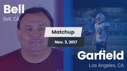 Matchup: Bell  vs. Garfield  2017