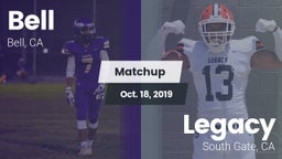 Matchup: Bell  vs. Legacy  2019