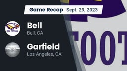 Recap: Bell  vs. Garfield  2023