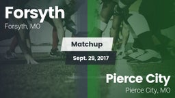 Matchup: Forsyth  vs. Pierce City  2017