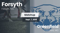 Matchup: Forsyth  vs. Greenfield  2018