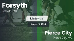Matchup: Forsyth  vs. Pierce City  2018