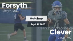 Matchup: Forsyth  vs. Clever  2020