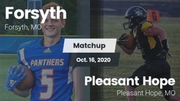 Matchup: Forsyth  vs. Pleasant Hope  2020