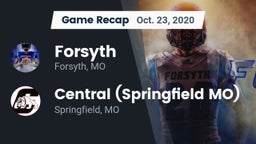 Recap: Forsyth  vs. Central  (Springfield MO) 2020