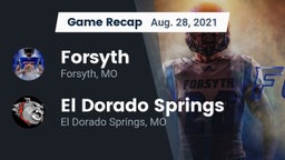 Recap: Forsyth  vs. El Dorado Springs  2021
