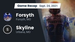 Recap: Forsyth  vs. Skyline  2021