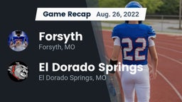 Recap: Forsyth  vs. El Dorado Springs  2022