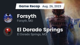 Recap: Forsyth  vs. El Dorado Springs  2023