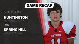 Recap: Huntington  vs. Spring Hill  2016