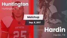 Matchup: Huntington High vs. Hardin  2017