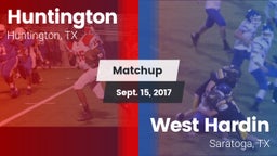 Matchup: Huntington High vs. West Hardin  2017