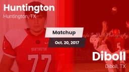 Matchup: Huntington High vs. Diboll  2017