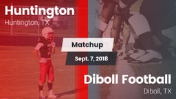 Matchup: Huntington High vs. Diboll Football 2018