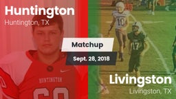 Matchup: Huntington High vs. Livingston  2018