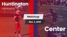 Matchup: Huntington High vs. Center  2018