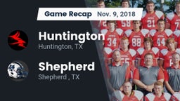 Recap: Huntington  vs. Shepherd  2018