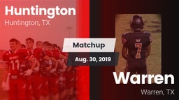 Matchup: Huntington High vs. Warren  2019