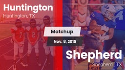 Matchup: Huntington High vs. Shepherd  2019