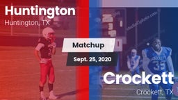 Matchup: Huntington High vs. Crockett  2020