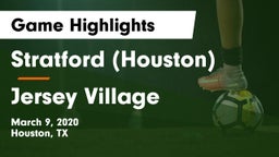 Stratford  (Houston) vs Jersey Village  Game Highlights - March 9, 2020