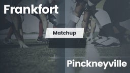 Matchup: Frankfort High vs. Pinckneyville  2016