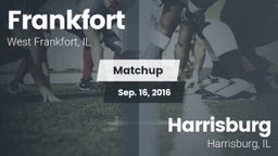 Matchup: Frankfort High vs. Harrisburg  2016