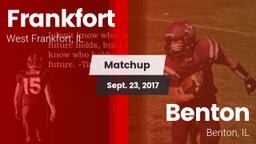 Matchup: Frankfort High vs. Benton  2017