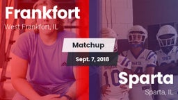 Matchup: Frankfort High vs. Sparta  2018