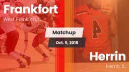 Matchup: Frankfort High vs. Herrin  2018
