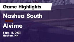 Nashua  South vs Alvirne  Game Highlights - Sept. 18, 2023