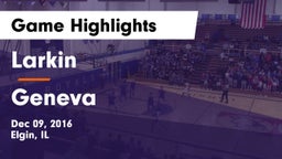 Larkin  vs Geneva Game Highlights - Dec 09, 2016