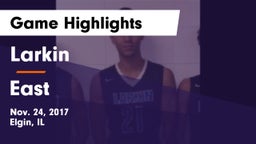 Larkin  vs East  Game Highlights - Nov. 24, 2017