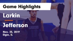 Larkin  vs Jefferson  Game Highlights - Nov. 25, 2019